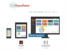 Tablet Screenshot of cpanywhere.com